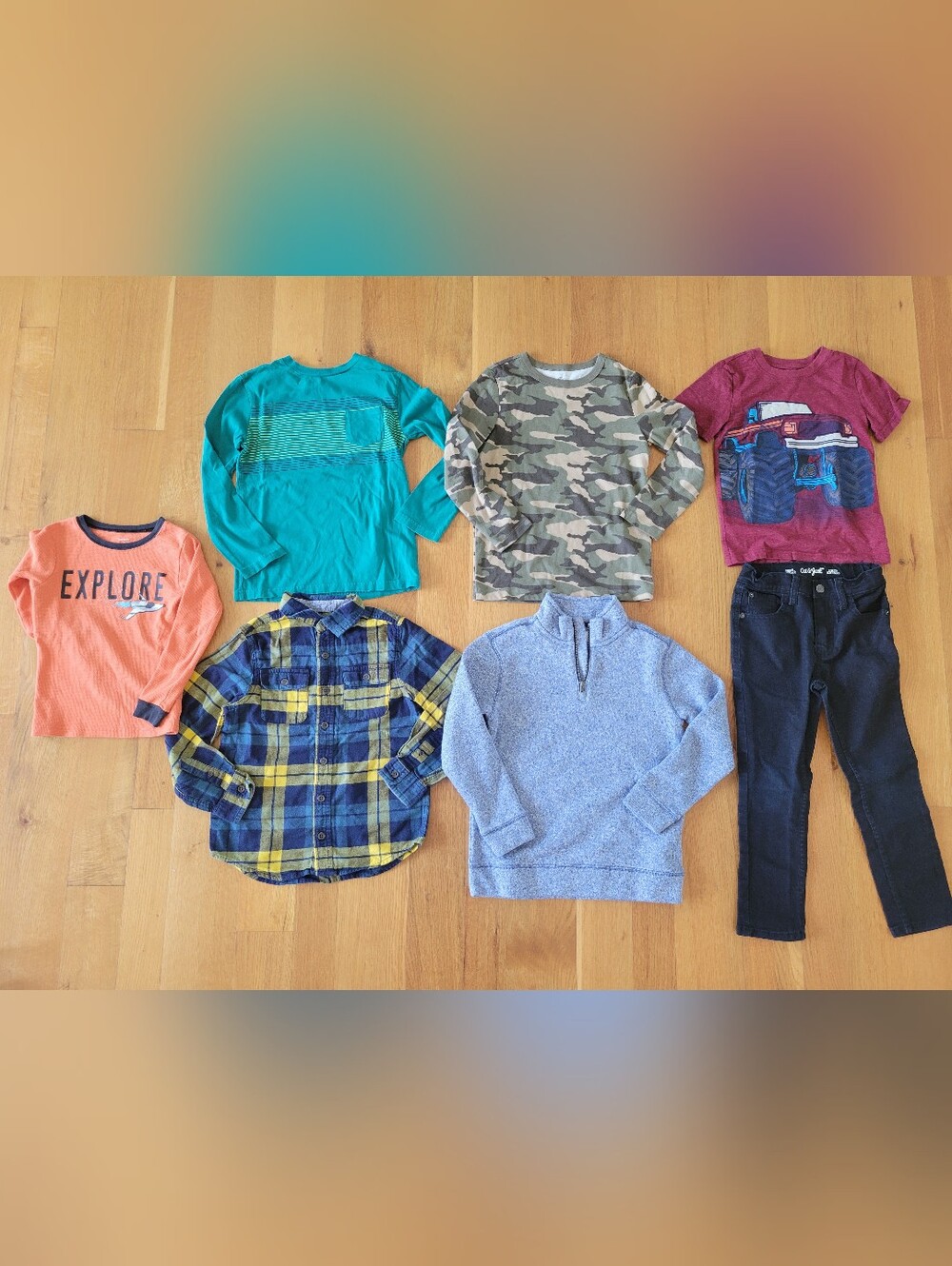 Boys size 6 and 6-7 clothes bundle